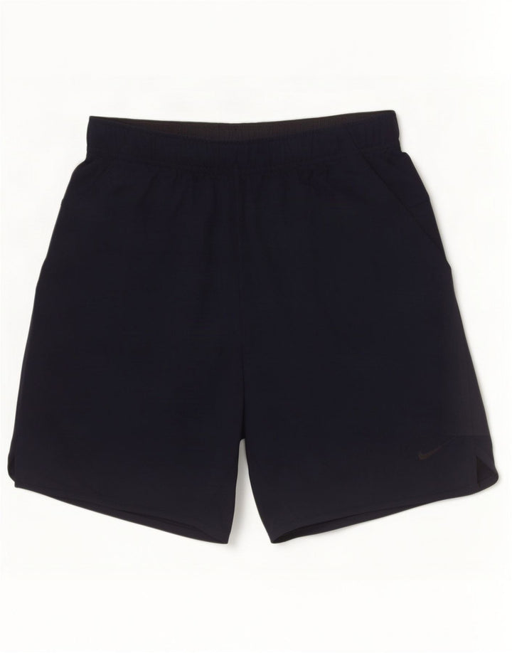 Pantaloni scurți sport Nike Dri Fit pentru bărbați, poliester mici, albastru