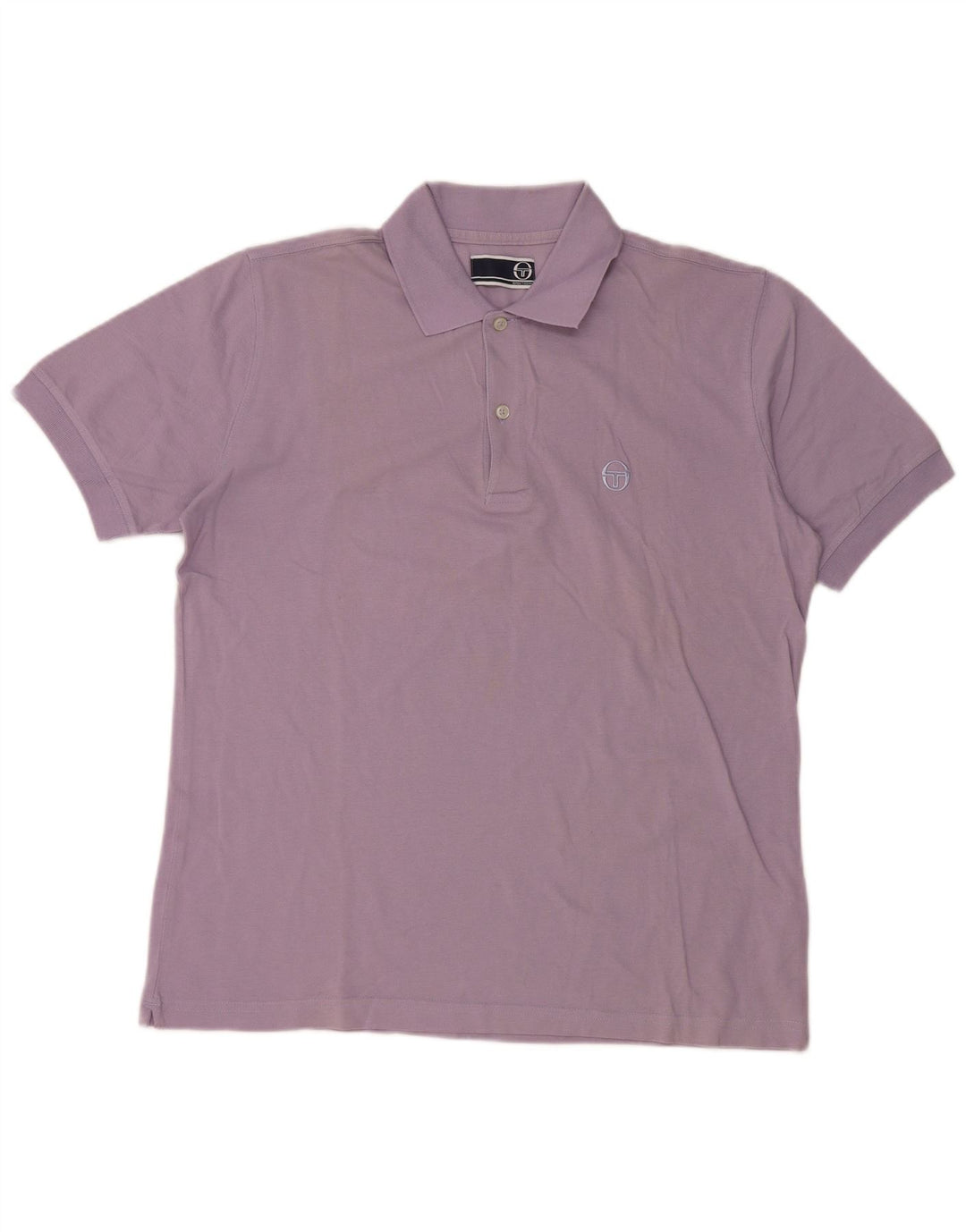 Tricou polo Sergio Tacchini pentru bărbați IT 48 Bumbac violet mediu