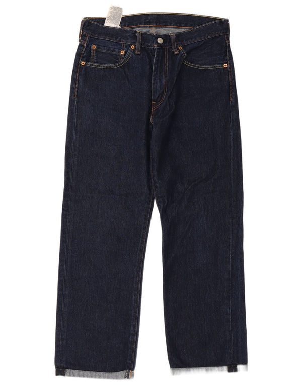 Blugi drepți Levi's 751 loose fit W32 L27 bumbac bleumarin