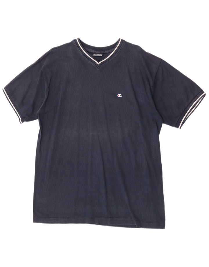Tricou pentru bărbați Champion Top 2XL Bleumarin
