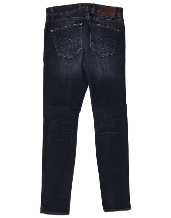 Blugi skinny G-STAR Revend pentru femei W30 L32 bumbac bleumarin