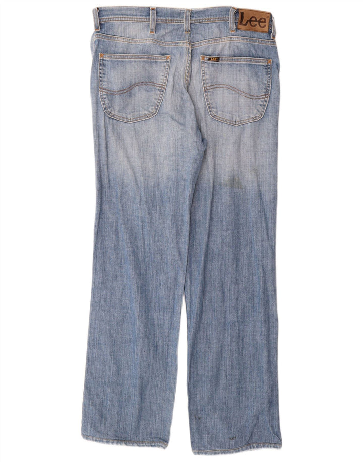 Blugi Lee Brooklyn Straight pentru bărbați L34 L34 Bumbac albastru