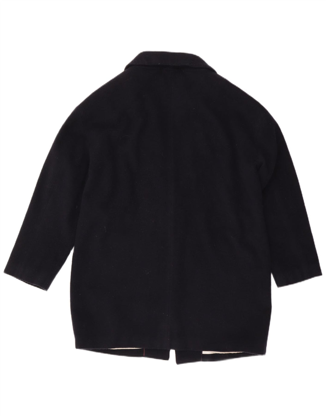 CREW CLOTHING Palton pentru femei UK 14 Mare Lână bleumarin