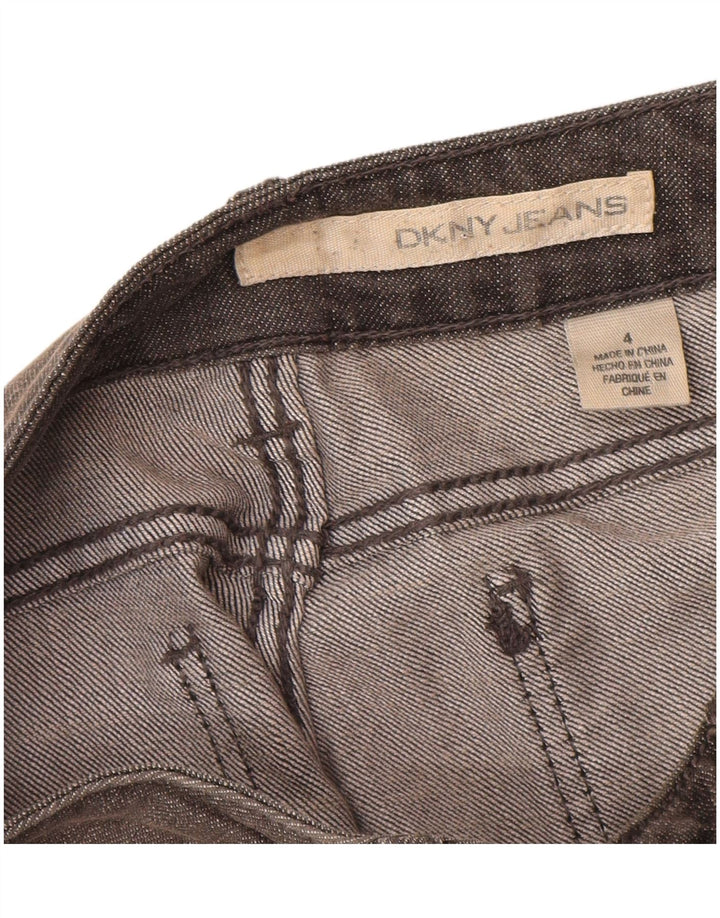 Blugi subțiri pentru femei Dkny US 4 Small W28 L30 bumbac gri
