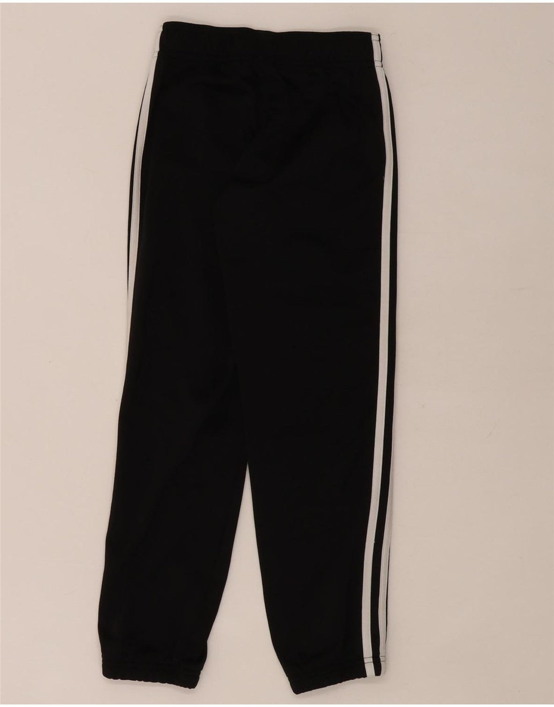 Pantaloni de trening Adidas baieti Joggeri 7-8 ani poliester negru
