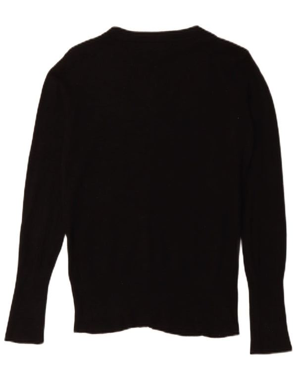 Pulover cardigan pentru femei Zara UK 12 Medium Negru