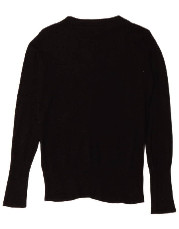 Pulover cardigan pentru femei Zara UK 12 Medium Negru