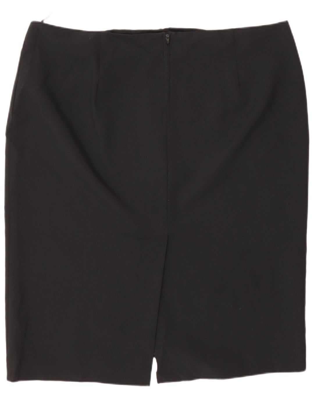 Fusta creion pentru femei Marks & Spencer UK 20 2XL W40 Poliester negru