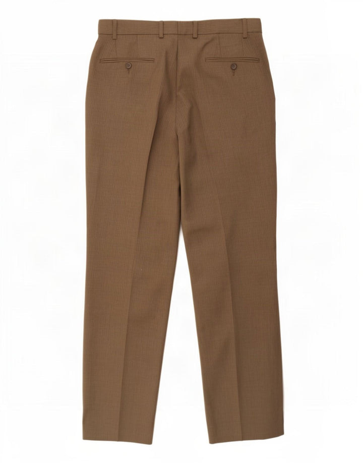 Pantaloni chino drepți pentru bărbați Marks & Spencer L34 L31 poliester gri