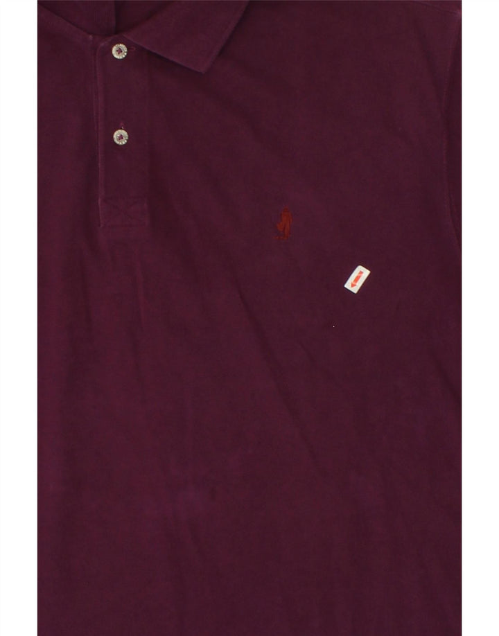 MARLBORO CLASSICS Tricou polo pentru bărbați 2XL bumbac violet