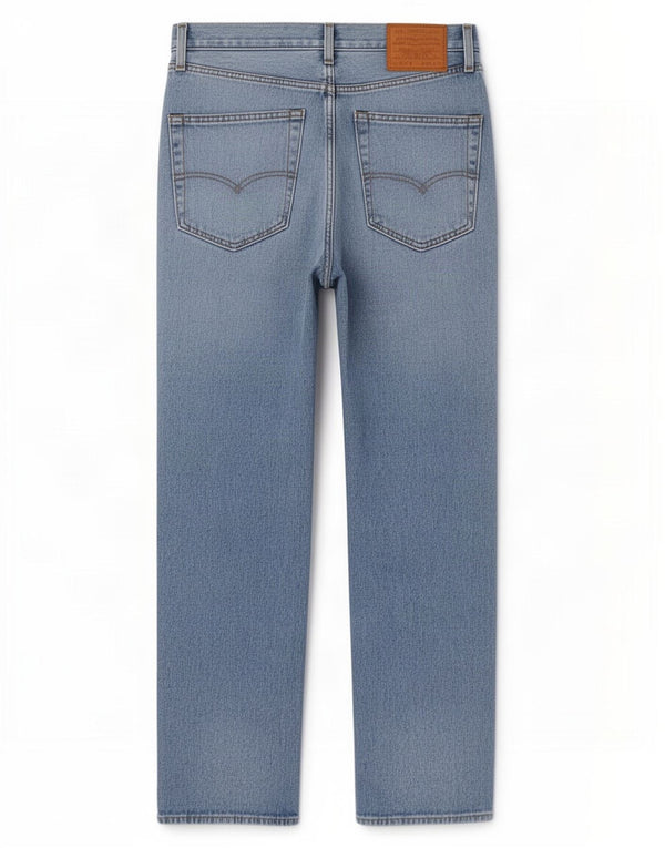 Blugi drepti pentru bărbați Levi's 551 W30 L30 Bumbac albastru
