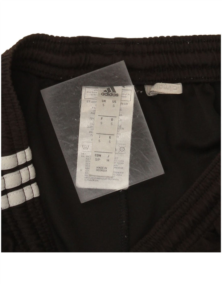 Pantaloni scurți sport adidas Climalite pentru bărbați, poliester negru mic