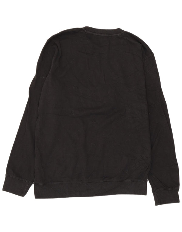 Hanorac grafic pentru bărbați Kappa Jumper XL bumbac negru