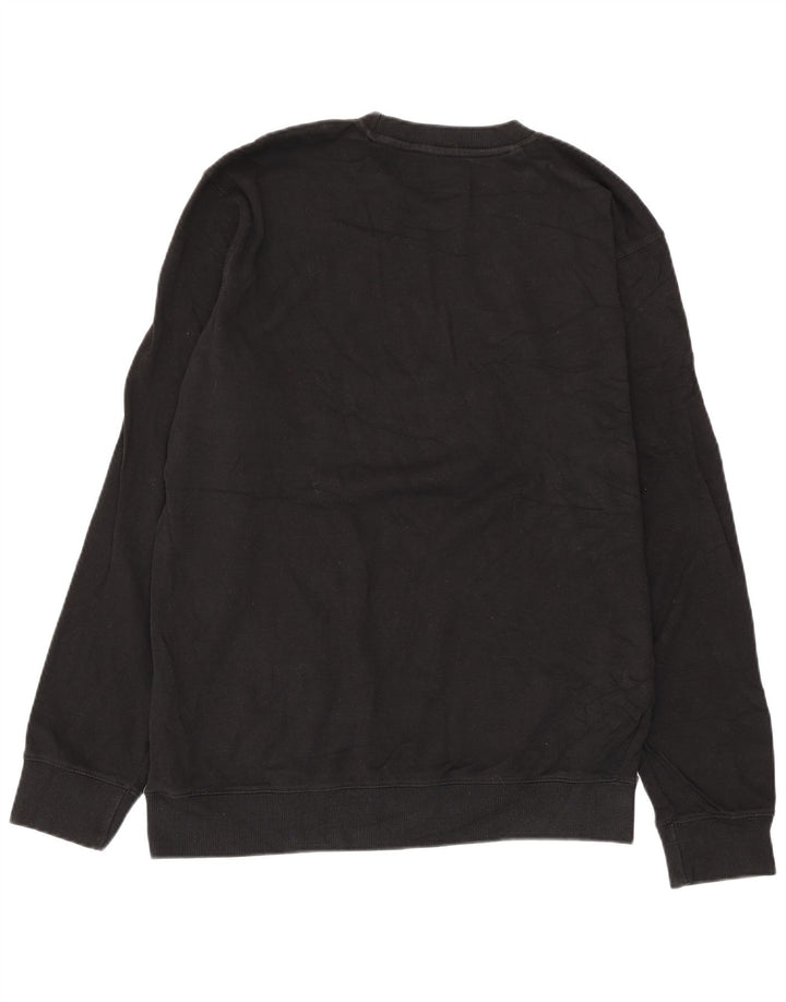 Hanorac grafic pentru bărbați Kappa Jumper XL bumbac negru