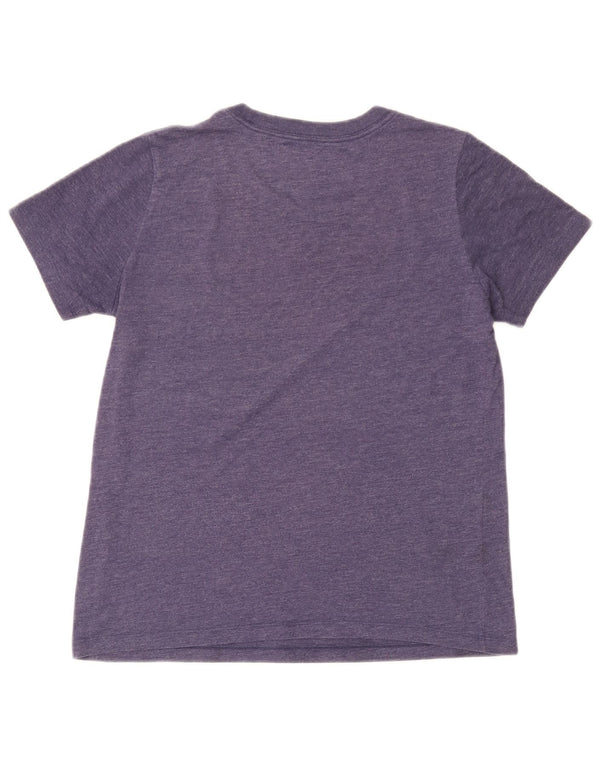 Tricou Converse Classic Fit pentru femei UK 12 Medium Bleumarin Flecked