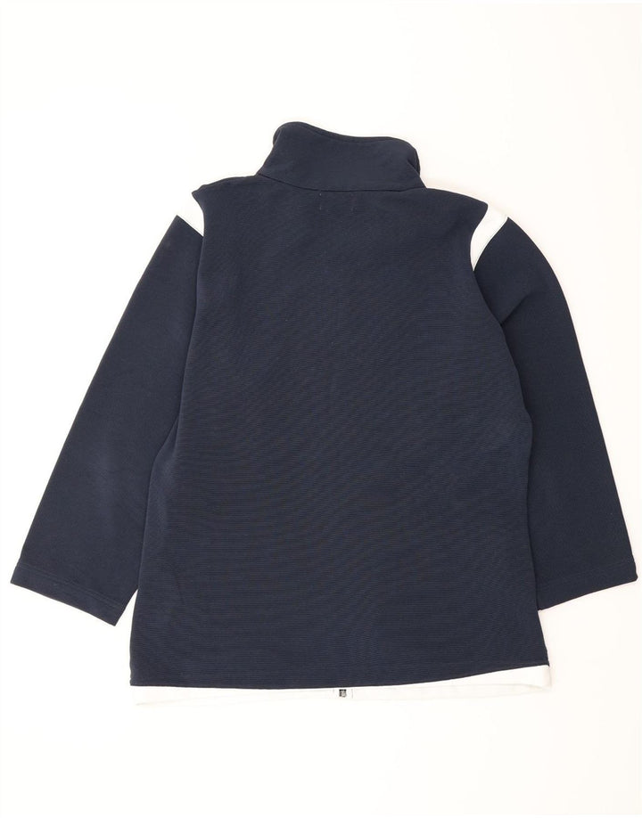 Jachetă de trening Kappa pentru femei UK 20 2XL Bleumarin Poliester color bloc