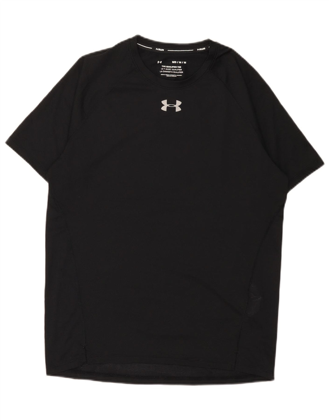 Tricou pentru bărbați Under Armour Top Mediu Poliester Negru