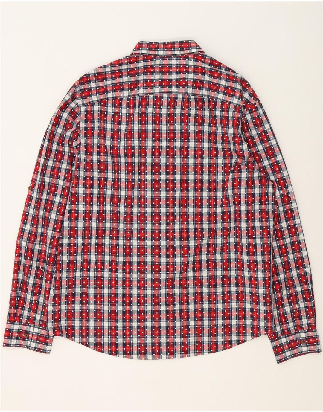 Cămașă pentru bărbați Penguin Heritage Slim Fit 2XL, bumbac roșu cu carouri