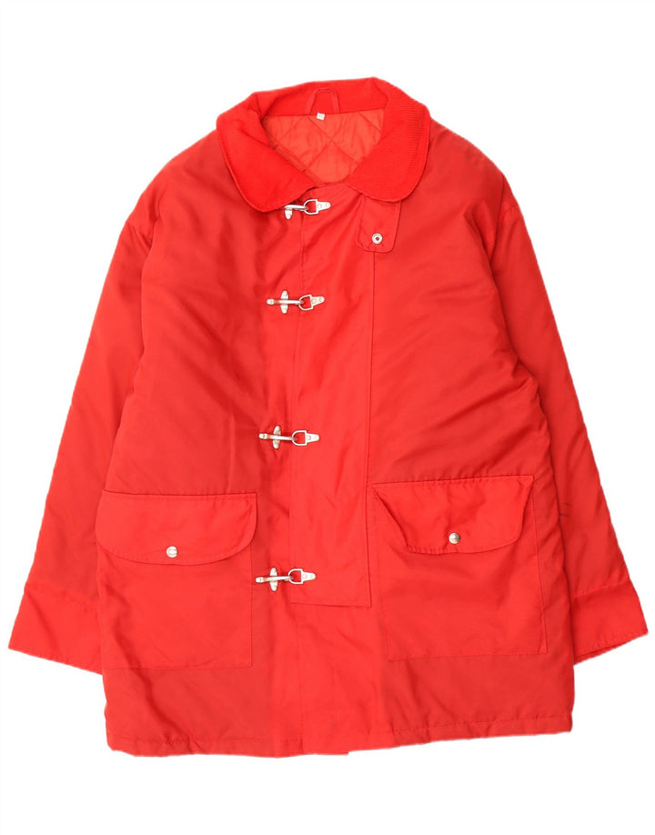 Pardesiu vintage pentru bărbați UK 42 XL roșu