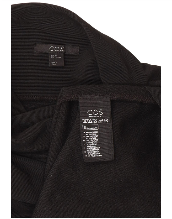 Rochie tunică Cos pentru femei cu mâneci 3/4 UK 14 Poliester mediu negru