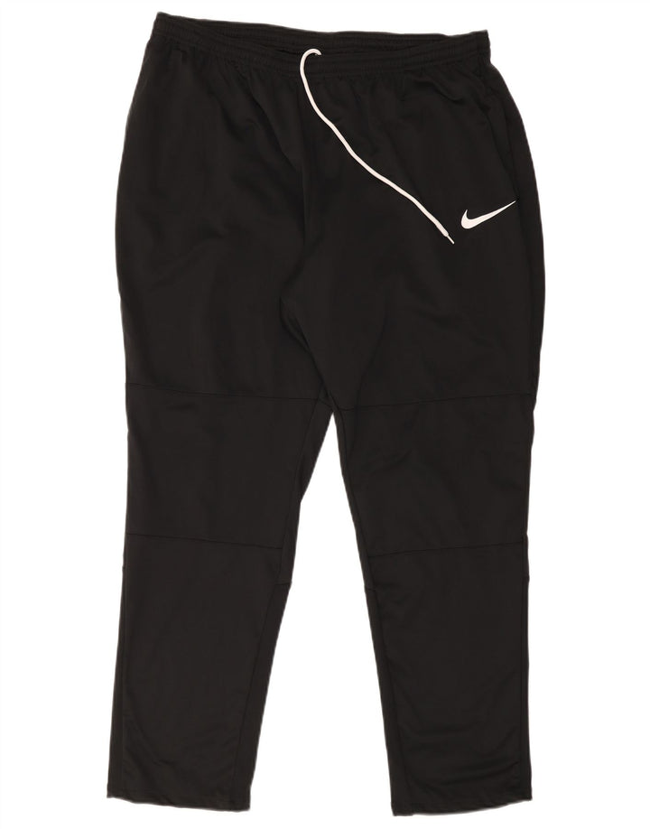 Pantaloni de trening Nike Dri Fit pentru bărbați 2XL, poliester negru