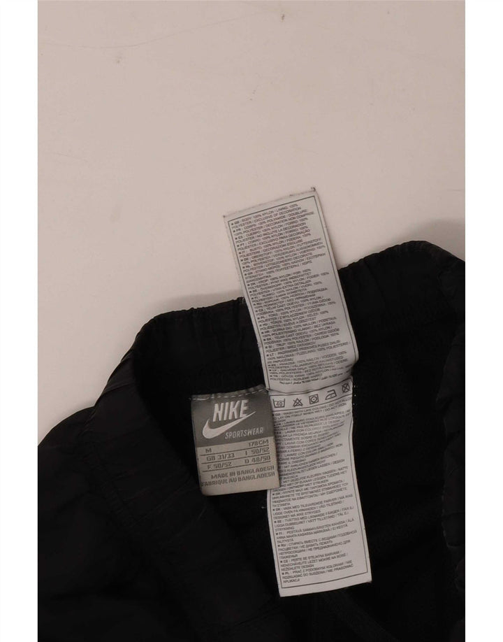 Pantaloni de trening Nike pentru bărbați, nailon mediu negru
