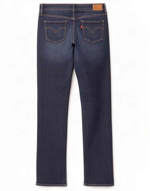 Blugi drepti pentru femei Levi's Slight Curve US 8 Medium W29 L29 Bleumarin