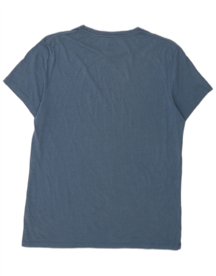 Tricou grafic Jack Wills pentru bărbați Top mic, albastru, bumbac