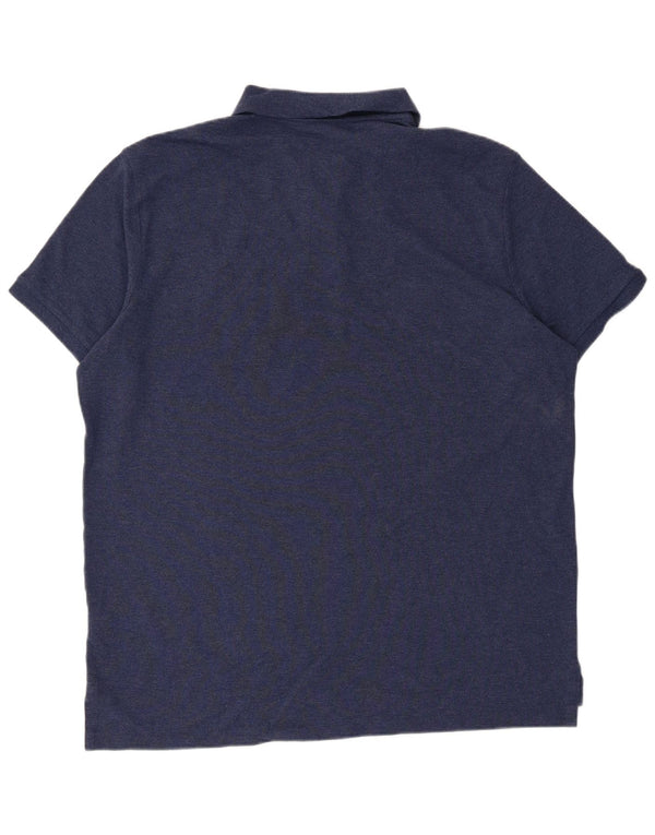 Polo Ralph Lauren pentru bărbați, personalizat, slim fit, bumbac, XL, albastru