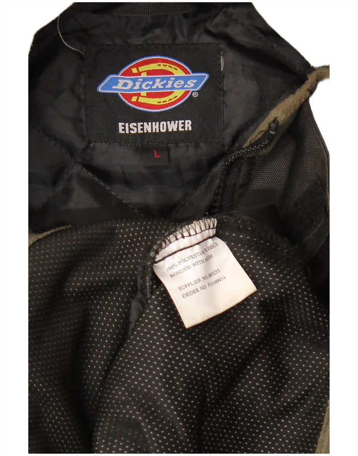 DICKIES Jachetă pentru bărbați Eisenhower Golf Club Windbreaker UK 40 Large Black