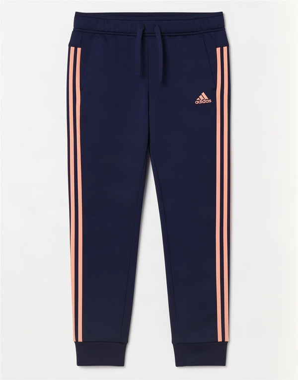 Pantaloni de trening Adidas pentru femei Joggeri UK 8/10 Poliester bleumarin mic