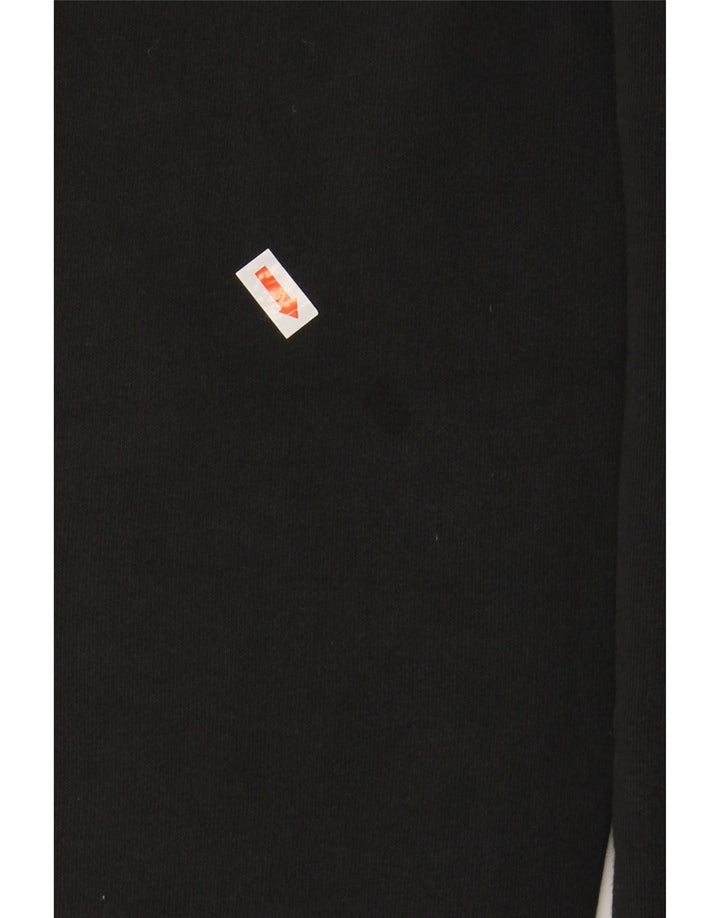 Pantaloni de trening grafic pentru femei ADIDAS Pantaloni de jogging UK 12/14 Medium Black