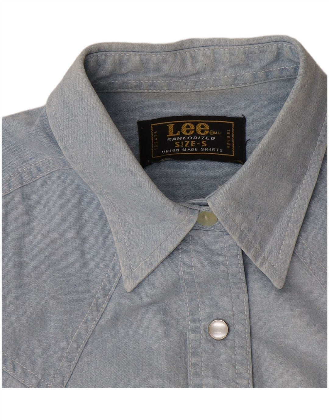 Cămașă fără mâneci pentru femei Lee UK 10 Small Blue