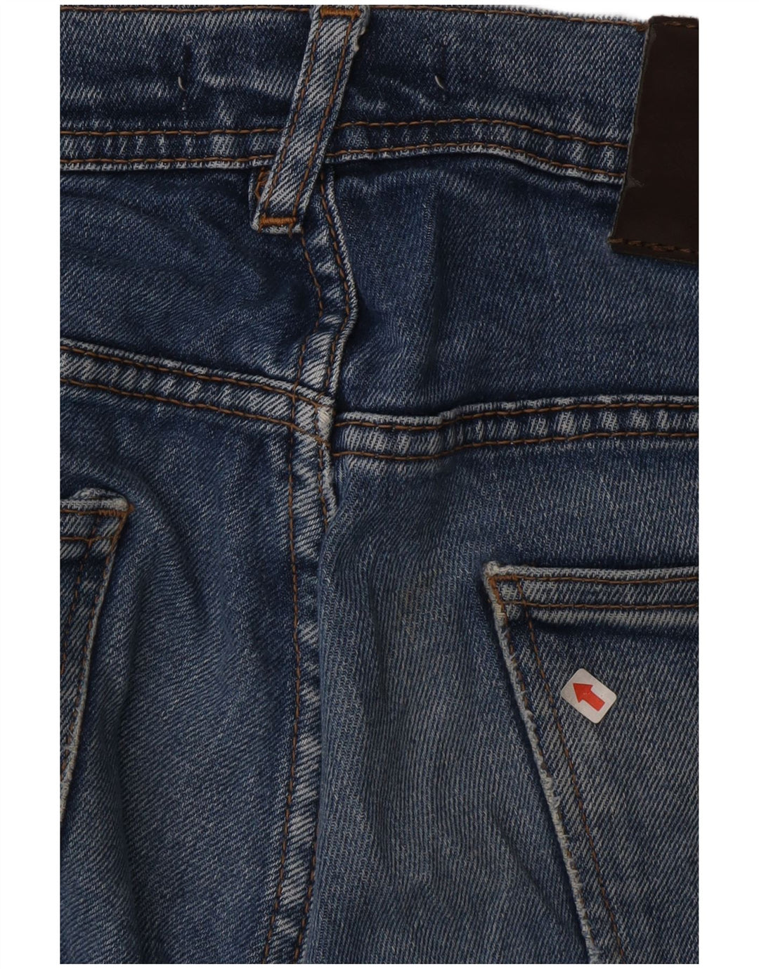 Blugi slim pentru bărbați Zara EU 42 Large W32 L30 Albastru