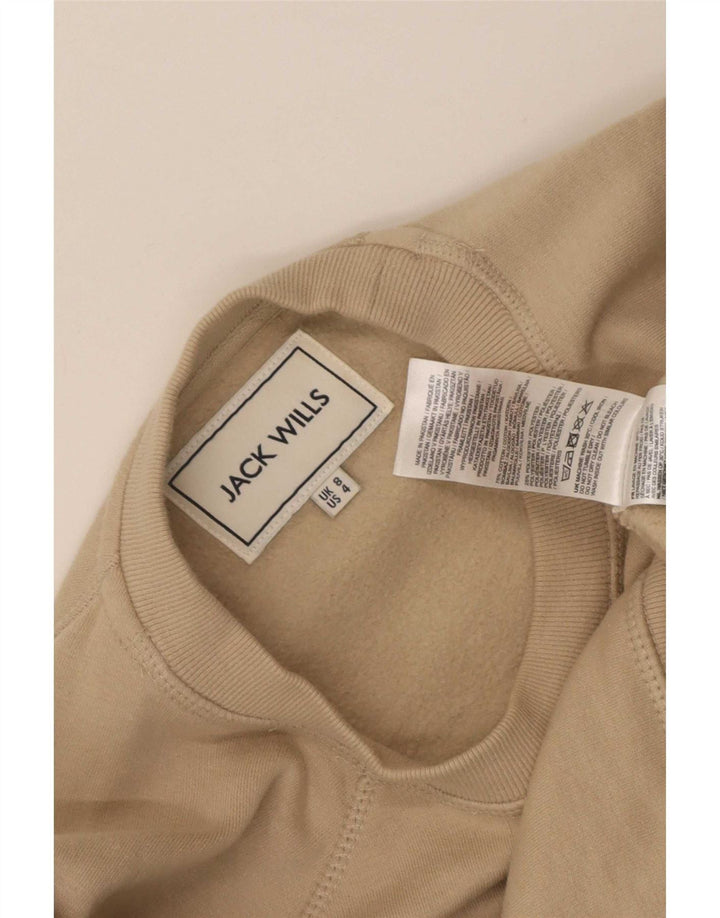 Pulover supradimensionat pentru femei Jack Wills, UK 8, bumbac, bej mic