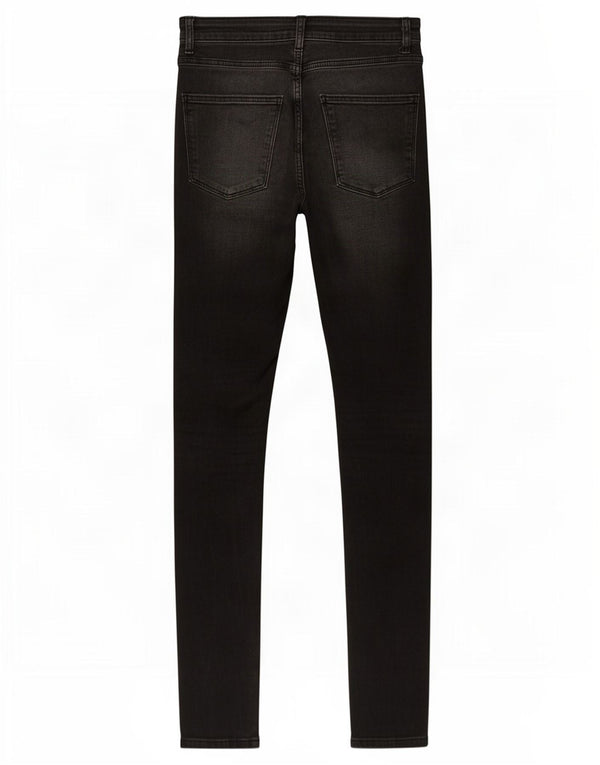 Blugi skinny dama Zara EU 34 2XS L24 L27 bumbac negru