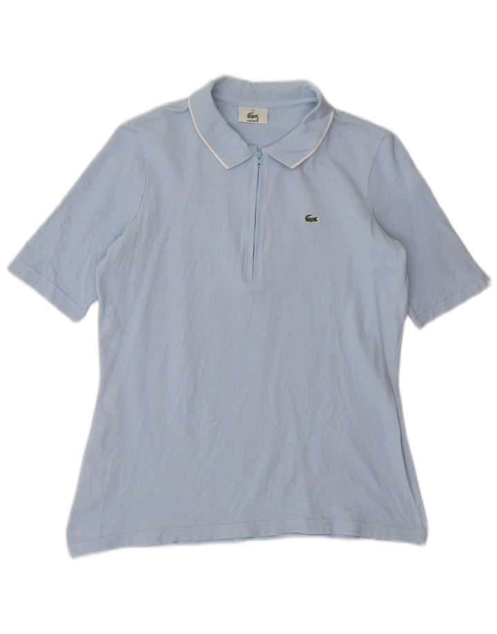 Tricou polo Lacoste pentru femei Mărimea 42 Bumbac albastru mare