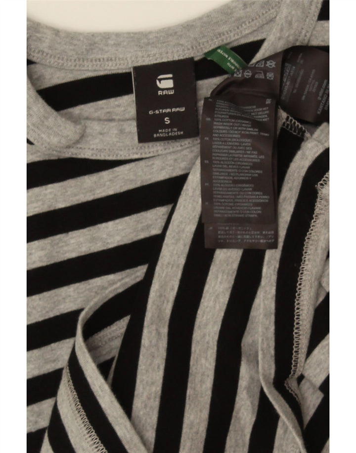 Tricou Bărbați G-STAR Top mic Bumbac cu dungi negre