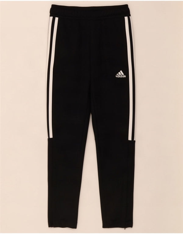 Pantaloni de trening Adidas Aeroready pentru baieti 7-8 ani poliester negru