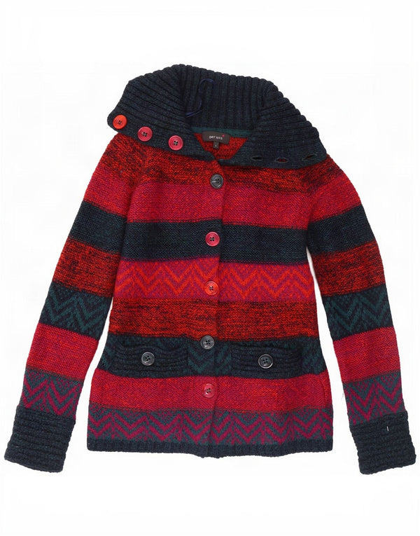 Marks & Spencer Pulover Cardigan Per Una Femei UK 10 Mic Multicolor
