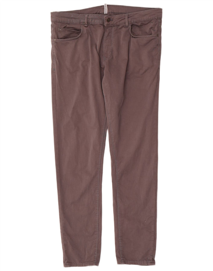 Pantaloni casual slim pentru bărbați Zara L36 L31 gri