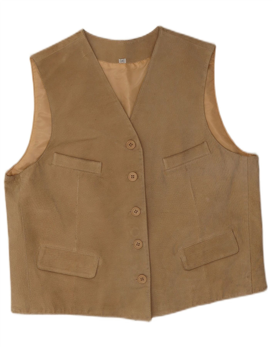 Vestă Vintage pentru Damă IT 46 Large Beige
