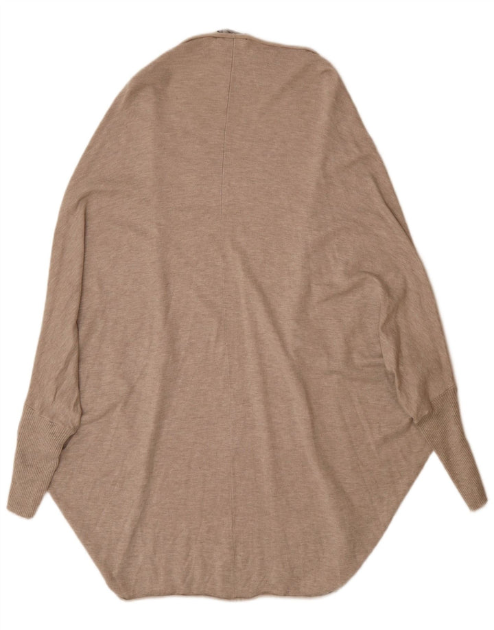 Pulover Poncho Cardigan pentru Damă Zara UK 14 Bej Mediu