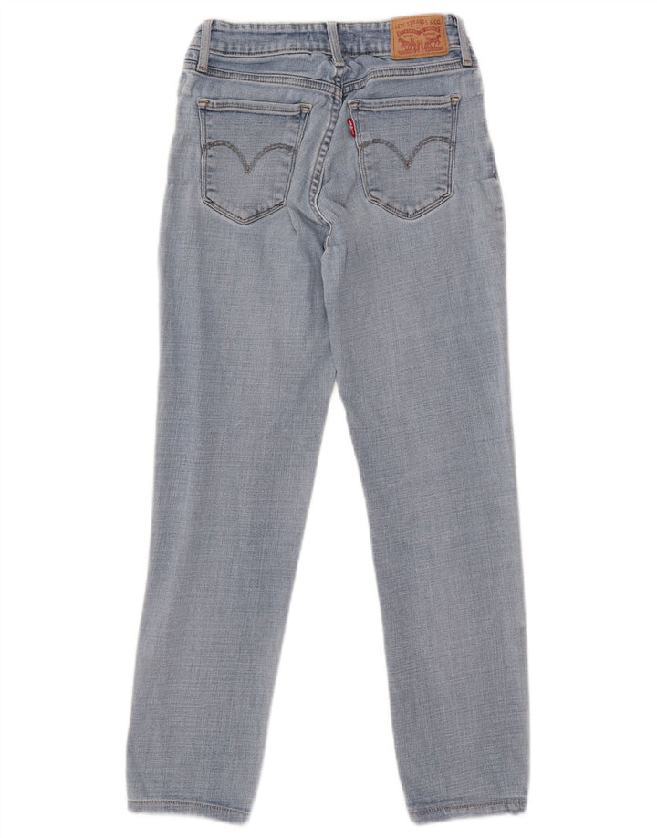 Blugi skinny 711 pentru femei LEVI'S W26 L26 albastru