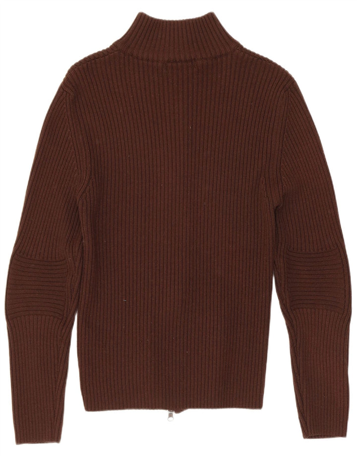 Pulover cardigan pentru femei Rifle UK 10 mic maro