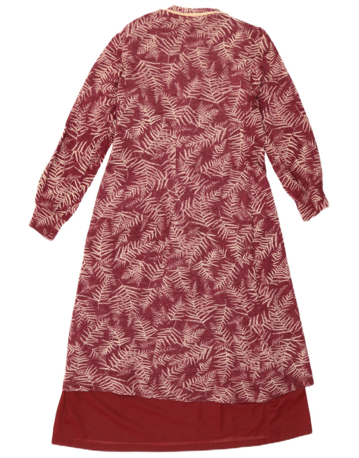 Set de 2 piese pentru femei Hilton UK 10 Mic Burgundy Floral