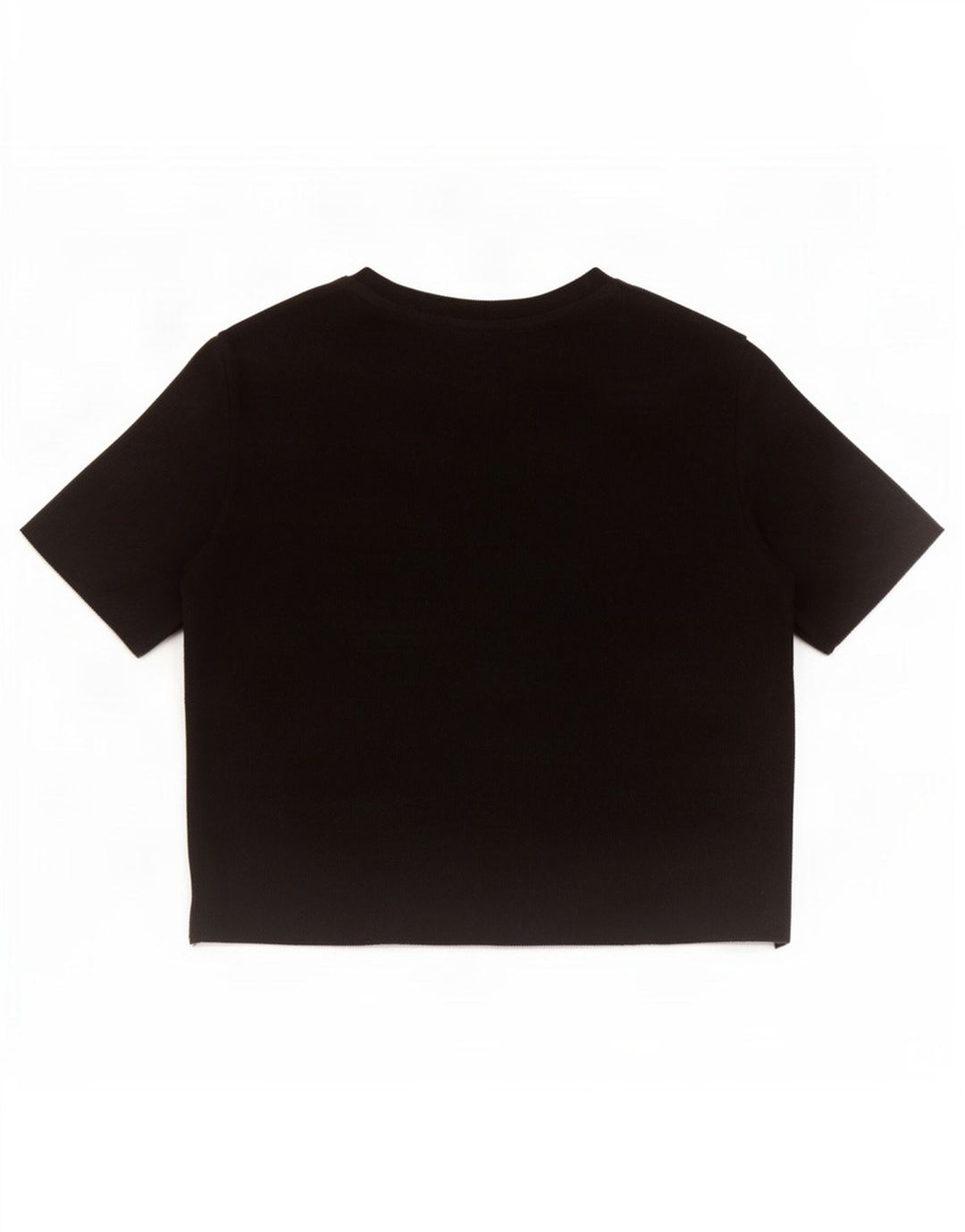 Bluză de top pentru femei Zara UK 12, bumbac mediu negru