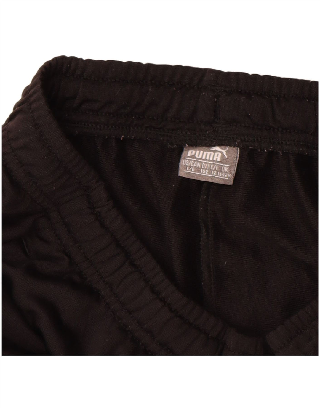PUMA Băieți Pantaloni de trening Pantaloni de jogging 11-12 ani Poliester negru