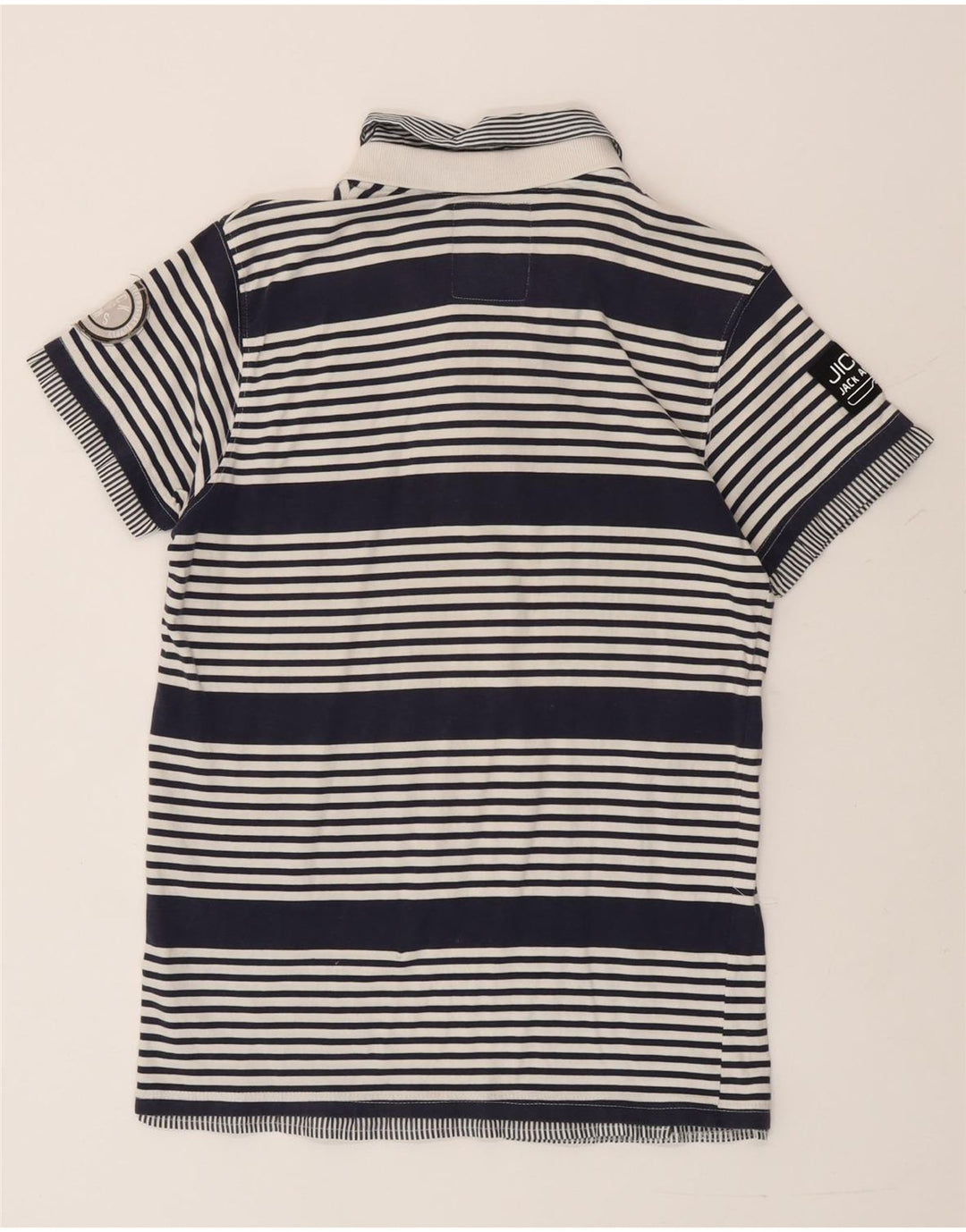 Cămașă polo Jack & Jones pentru bărbați, mare, bleumarin, cu dungi