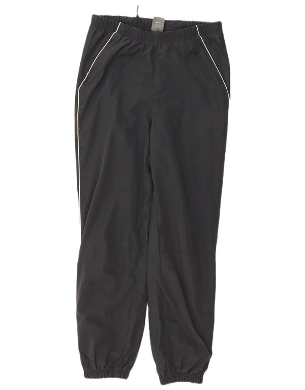 Pantaloni de trening pentru femei Nike Joggeri UK 8/10 Poliester gri mic